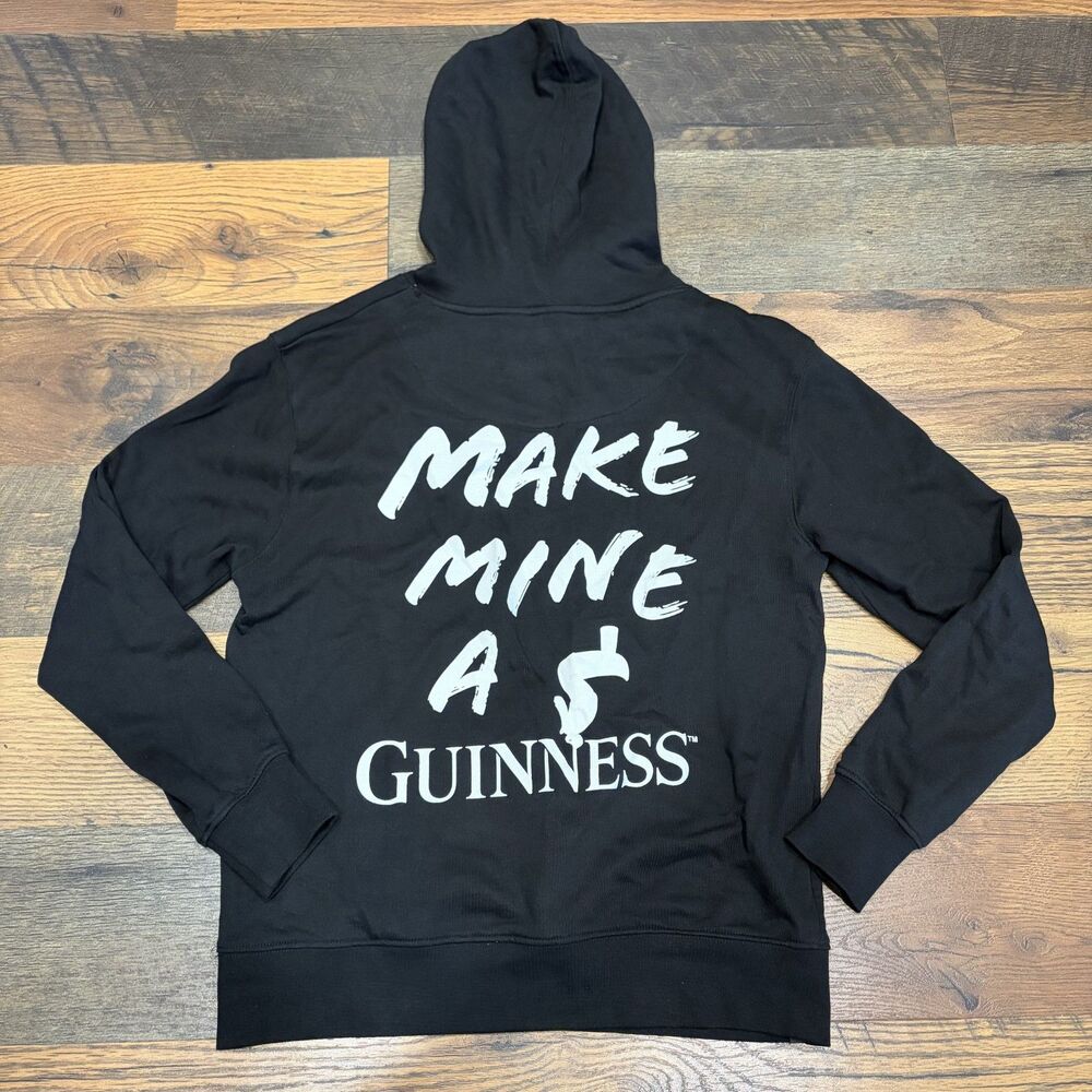 "Make Mine A Guinness" Black Hoodie